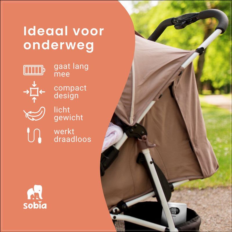 Houd je Baby’s Fles Warm Onderweg met de Draagbare Flessenwarmers van Sobia